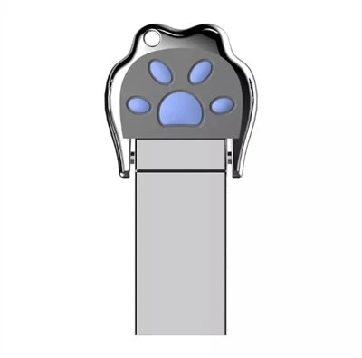 고양이 발톱 금속 USB 플래시 드라이브